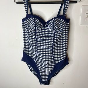 Vintage Plaid Lingerie